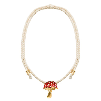 COLLAR SETARIUM HILO ROJO