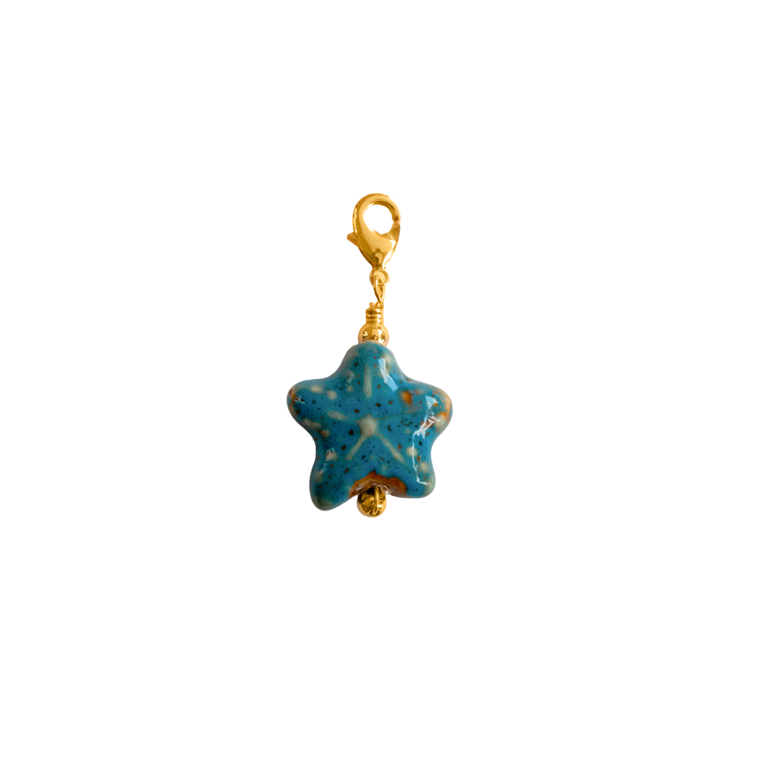 DIJE ESTRELLA DE MAR AZUL