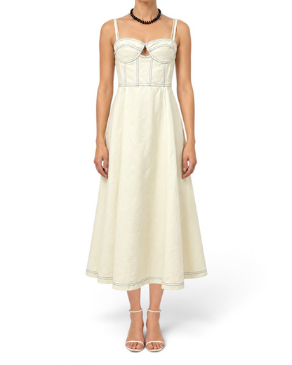 VESTIDO DUNE IVORY