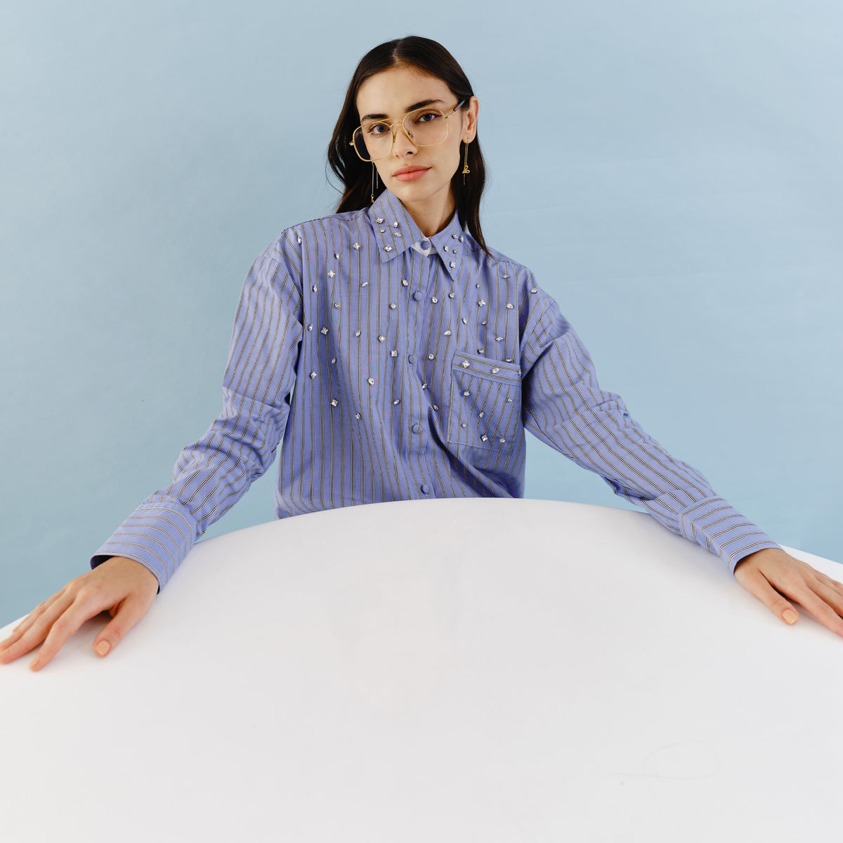 CAMISA ELSA AZUL