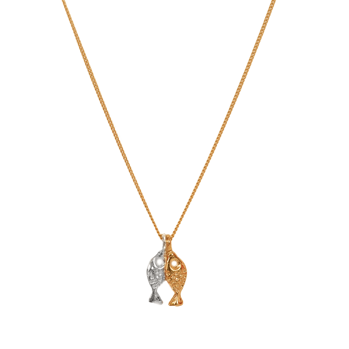 COLLAR DOUBLE FISH