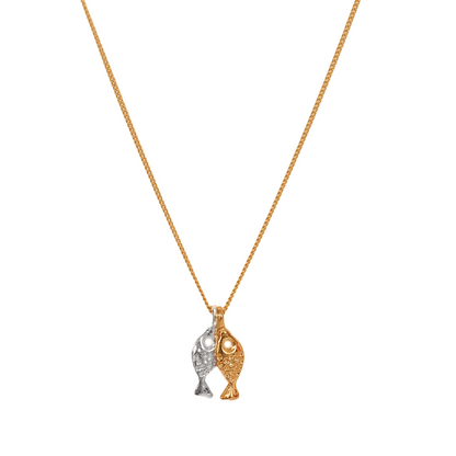 COLLAR DOUBLE FISH