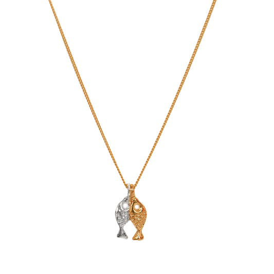 COLLAR DOUBLE FISH