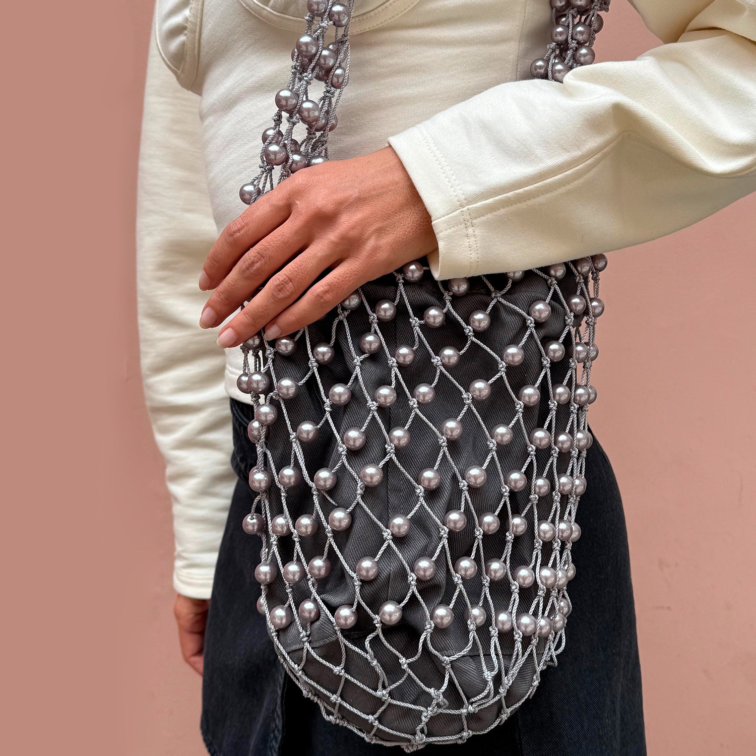 MOCHILA SILVER PEARL