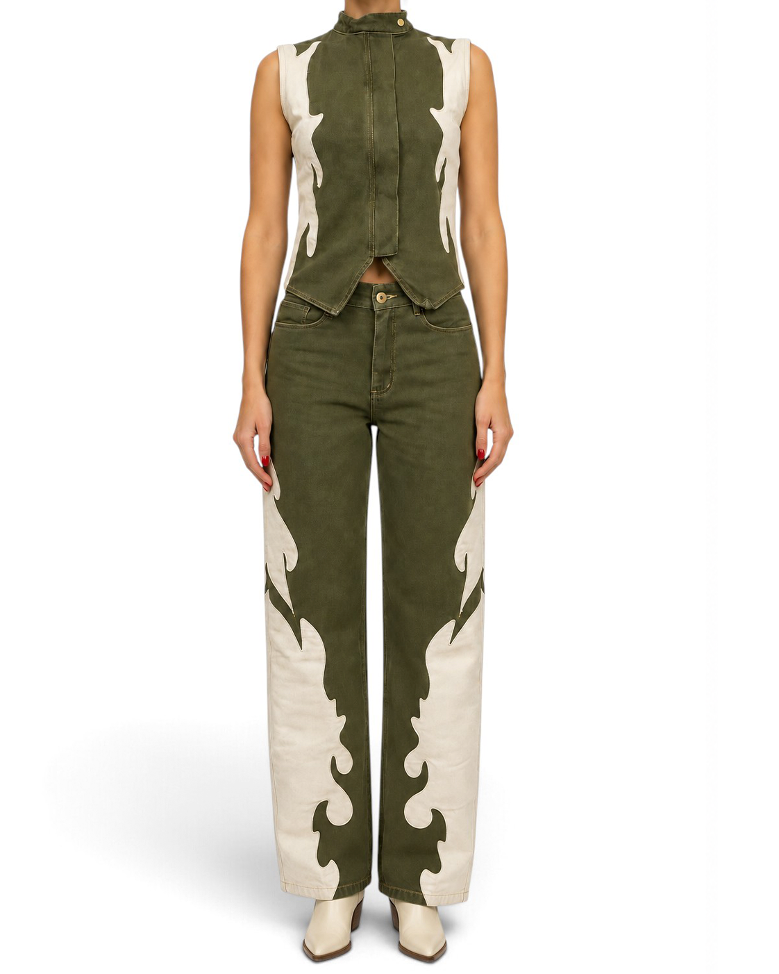 PANTALÓN COWB GREEN