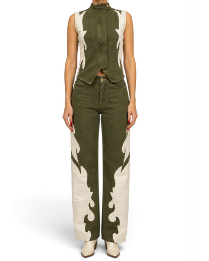 PANTALÓN COWB GREEN