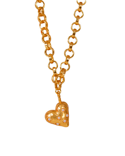 COLLAR YELLOW LOVE