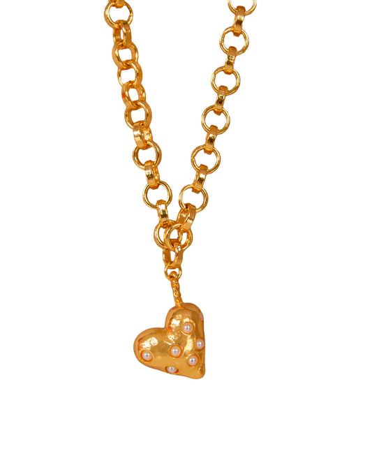 COLLAR YELLOW LOVE