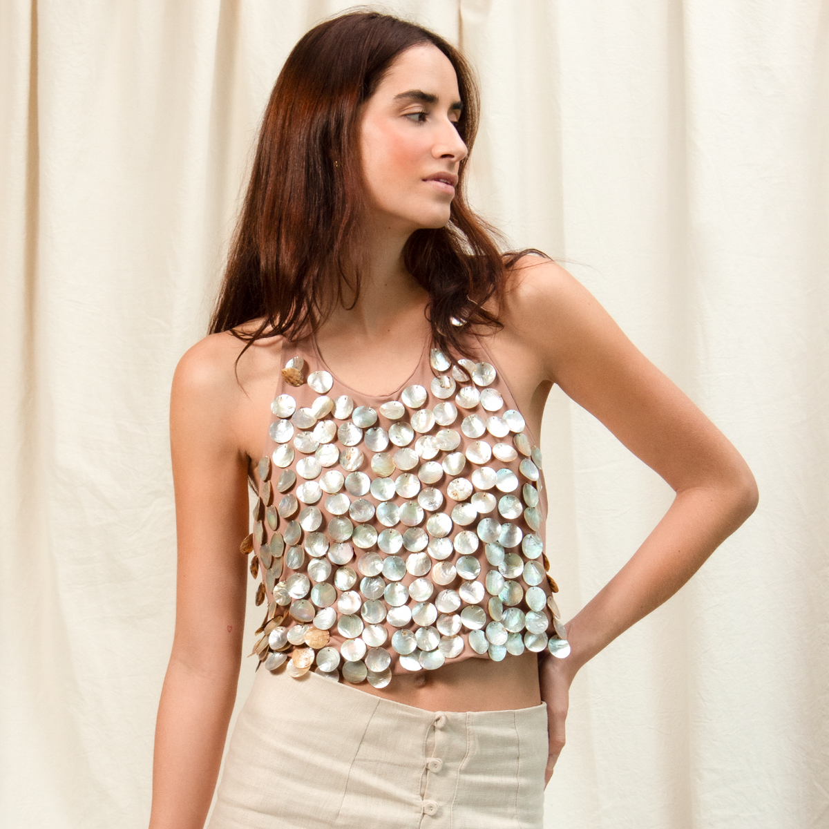 TOP CORALE NUDE