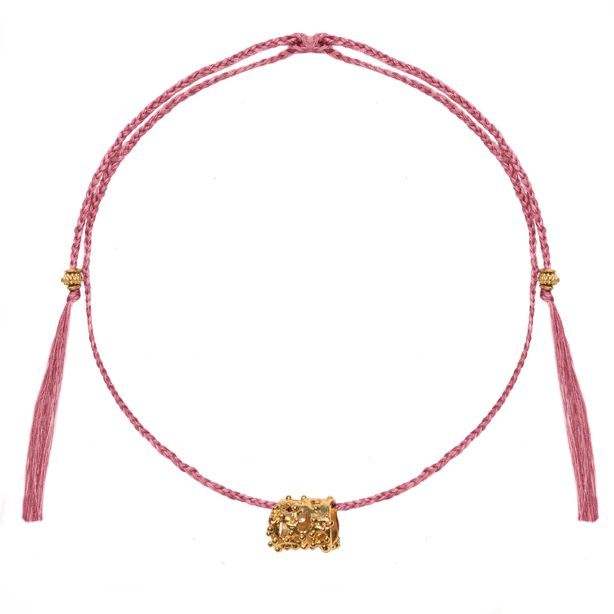 COLLAR ESFORA HILO MAGENTA