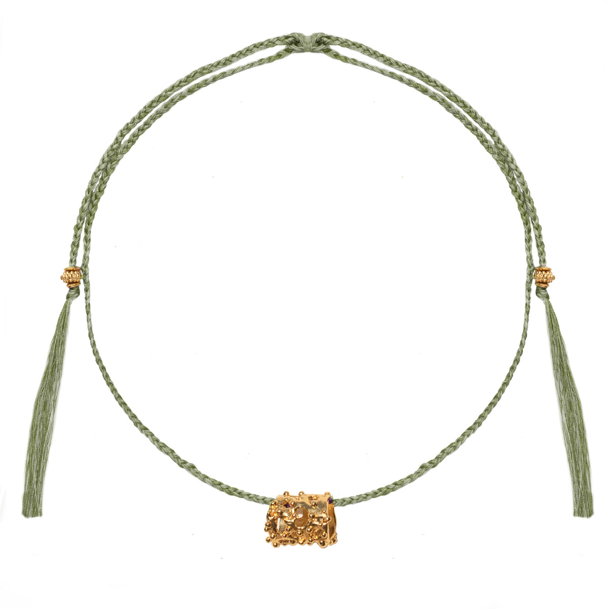 COLLAR ESFORA HILO VERDE