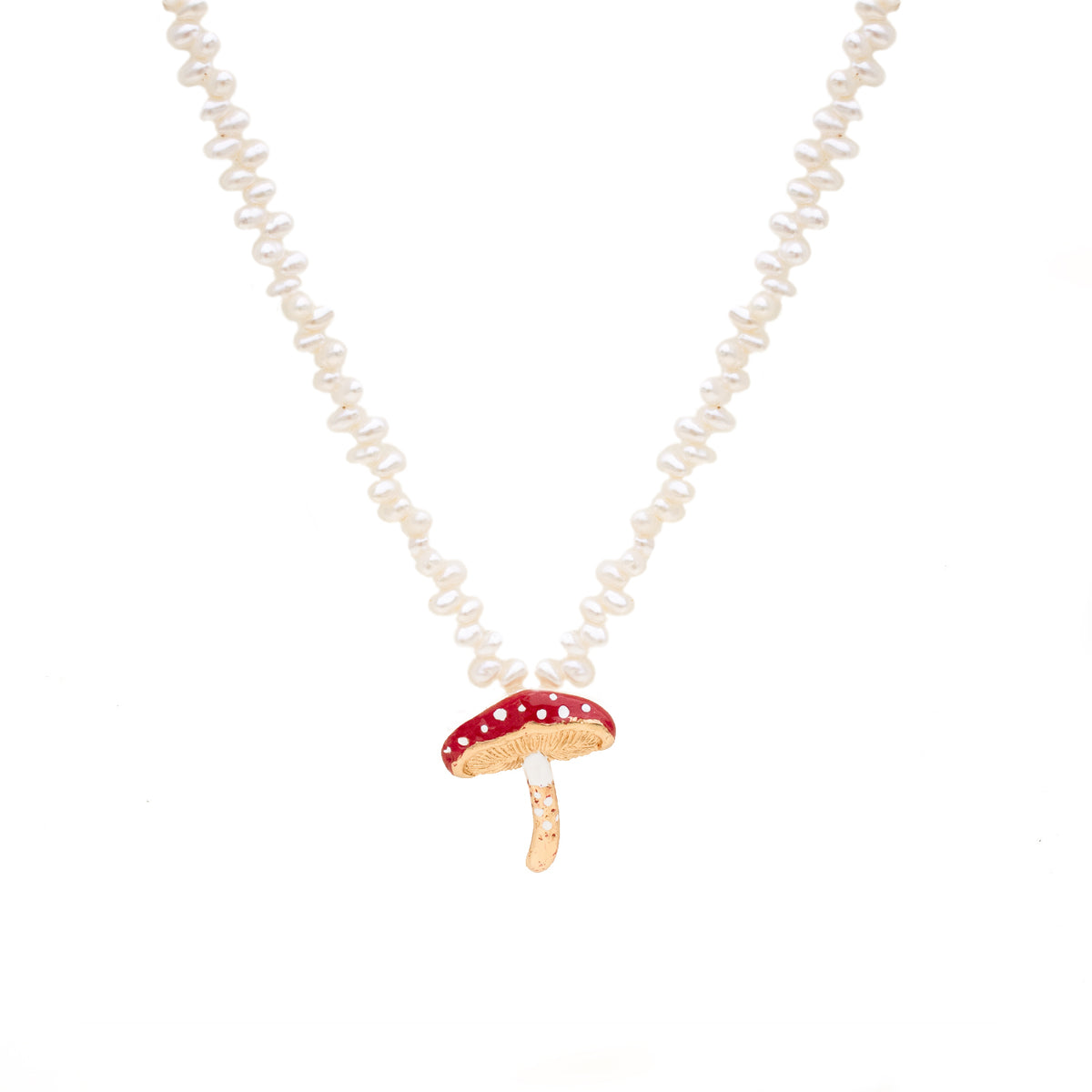 COLLAR SETA PERLAS
