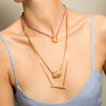 COLLAR AGARICUS ROSA