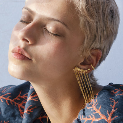 ARETES LARGO COMETA