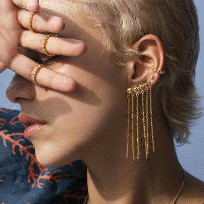 ARETES LARGO COMETA