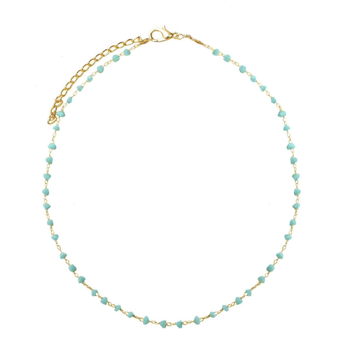COLLAR CRISTAL AZUL
