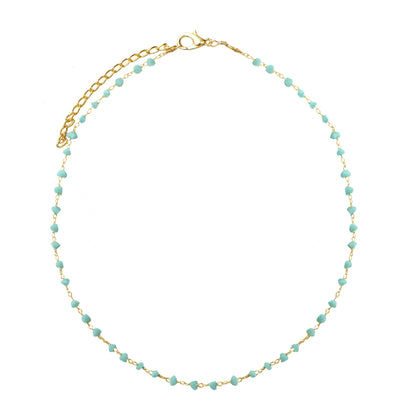 COLLAR CRISTAL AZUL