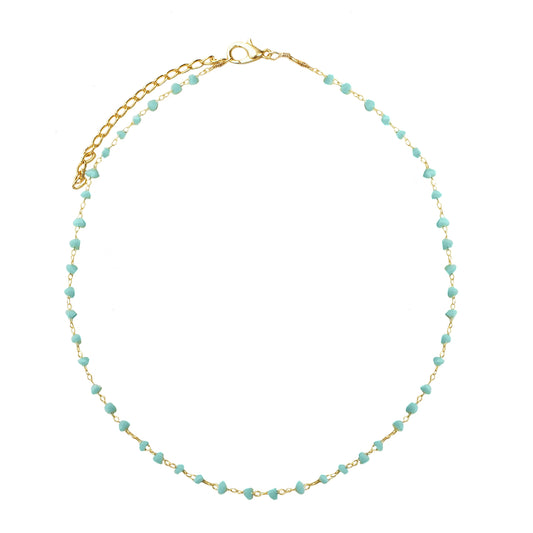 COLLAR CRISTAL AZUL