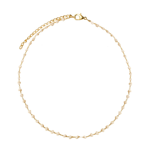 COLLAR CRISTAL BLANCO