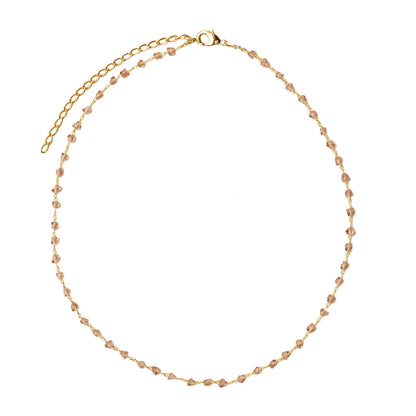 COLLAR CRISTAL ROJO