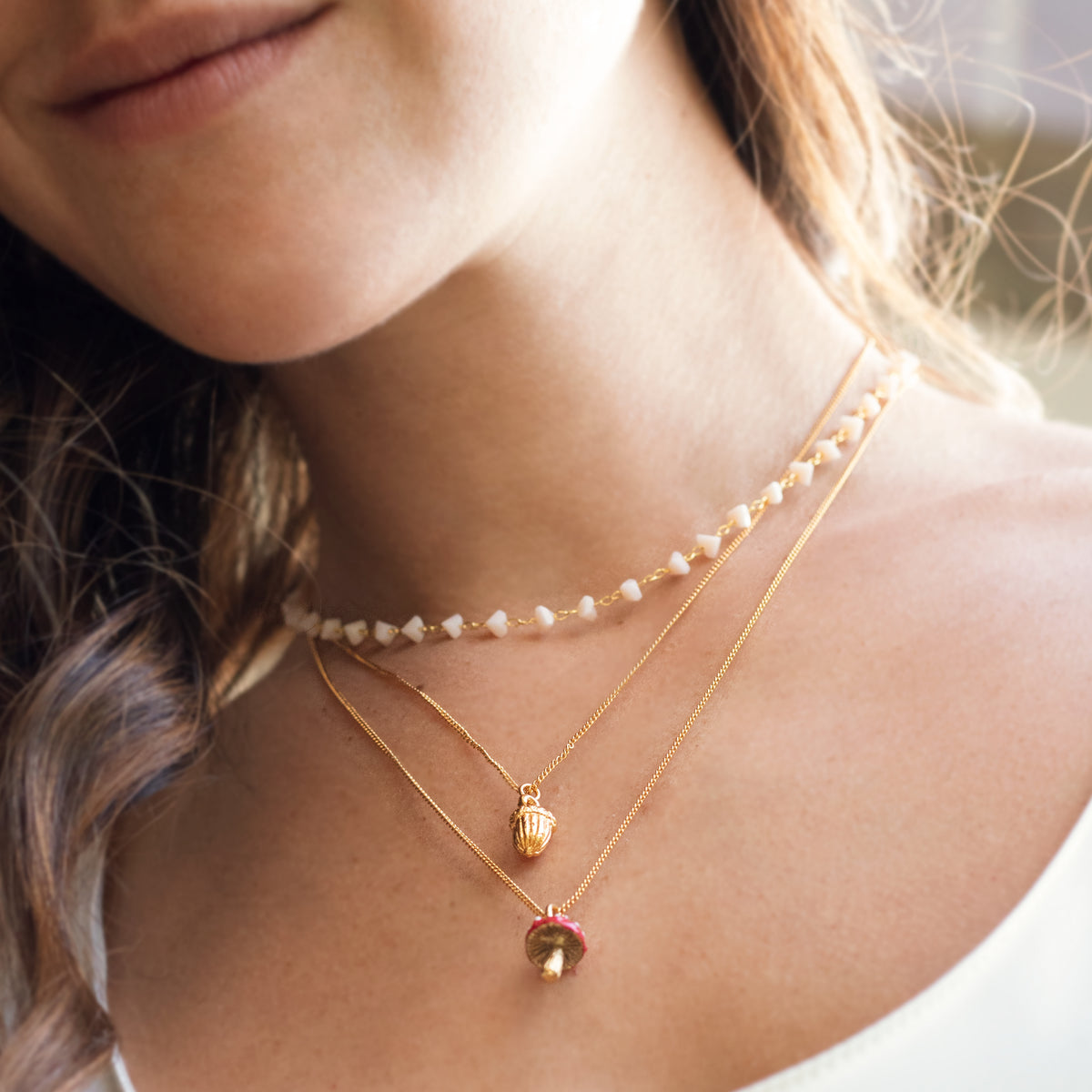COLLAR CRISTAL BLANCO