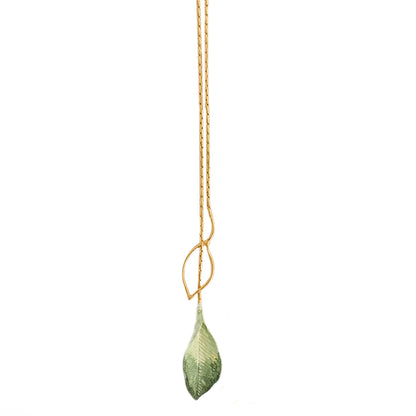 COLLAR HOJA DE LIMON