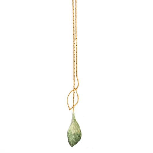 COLLAR HOJA DE LIMON