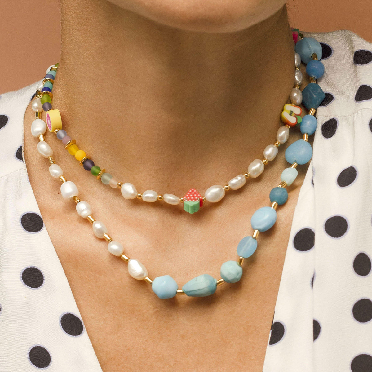 COLLAR TUTI FRUTI - Pajarolimon Colombia