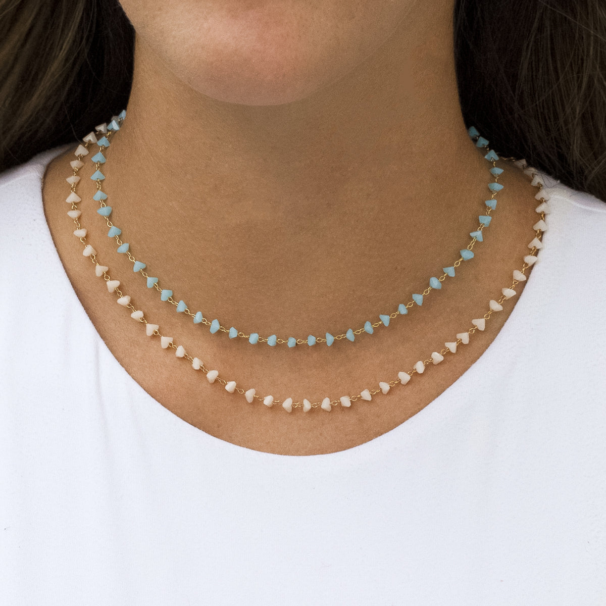 COLLAR CRISTAL AZUL