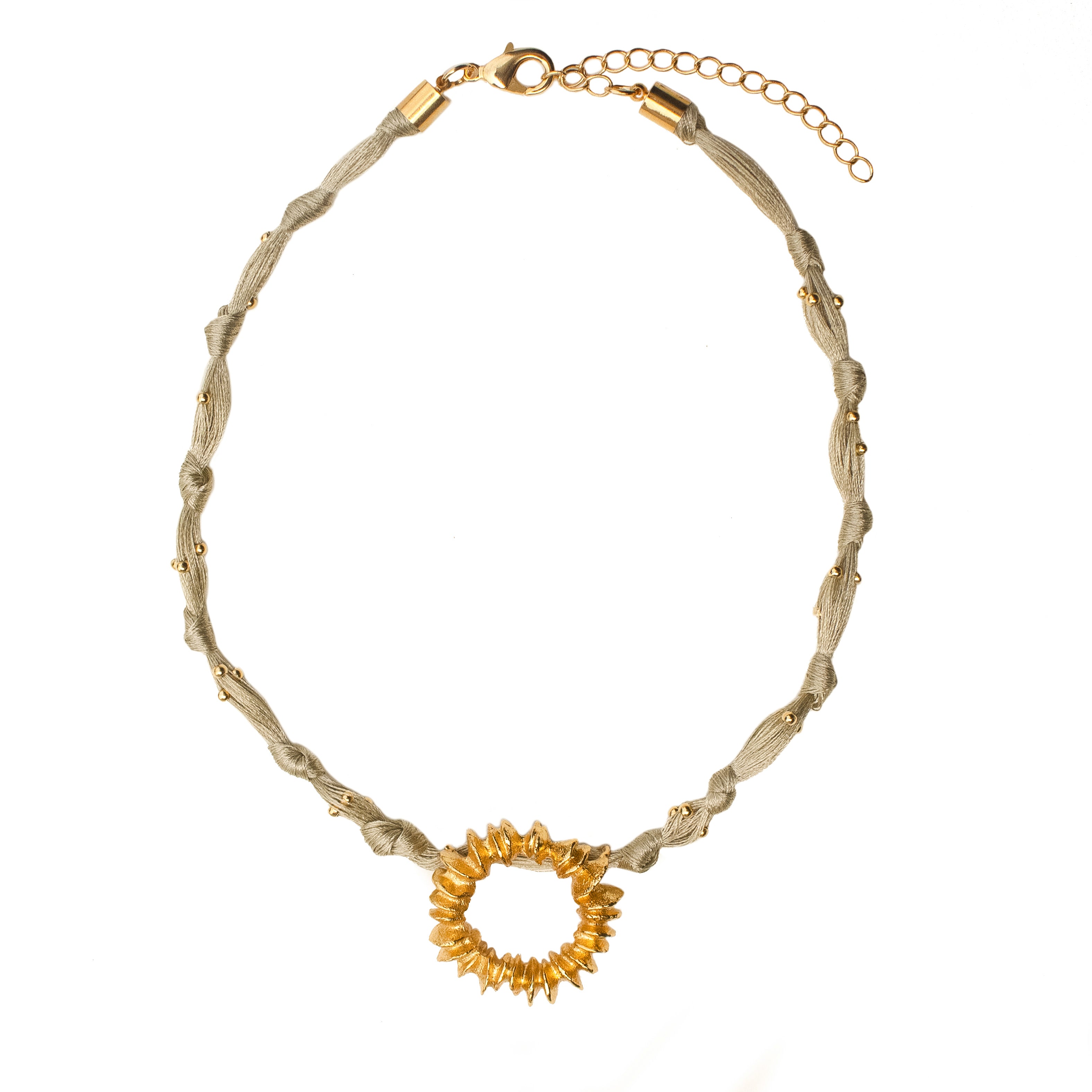 COLLAR SALARE HILO BEIGE