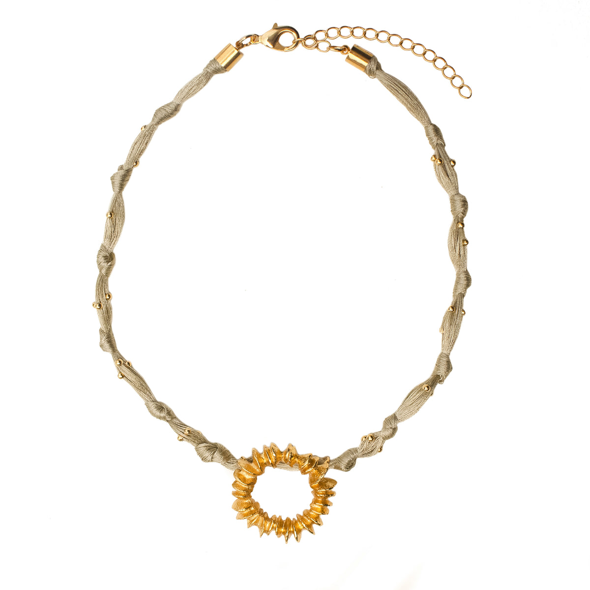 COLLAR SALARE HILO BEIGE