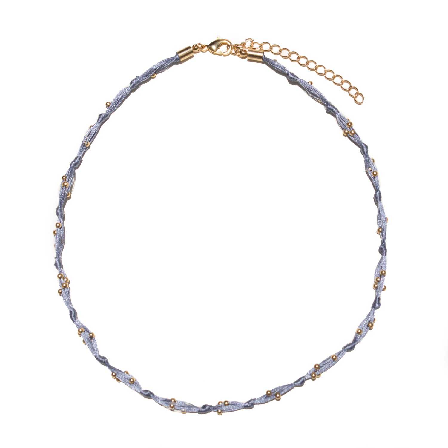 COLLAR SIARA SILK AZUL