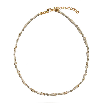 COLLAR SIARA SILK BEIGE