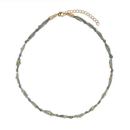 COLLAR SIARA SILK VERDE