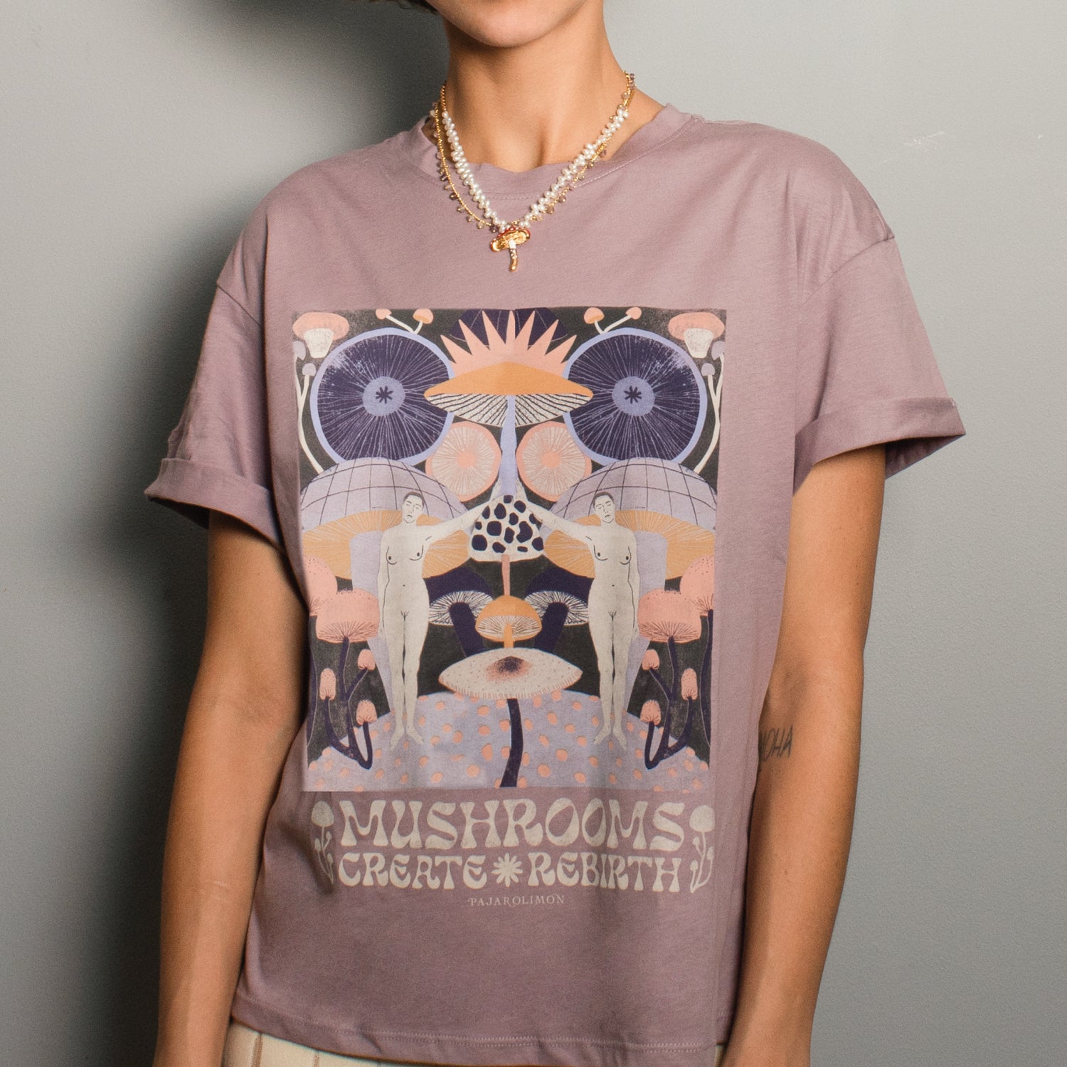 FUNGUS T-SHIRT PURPLE