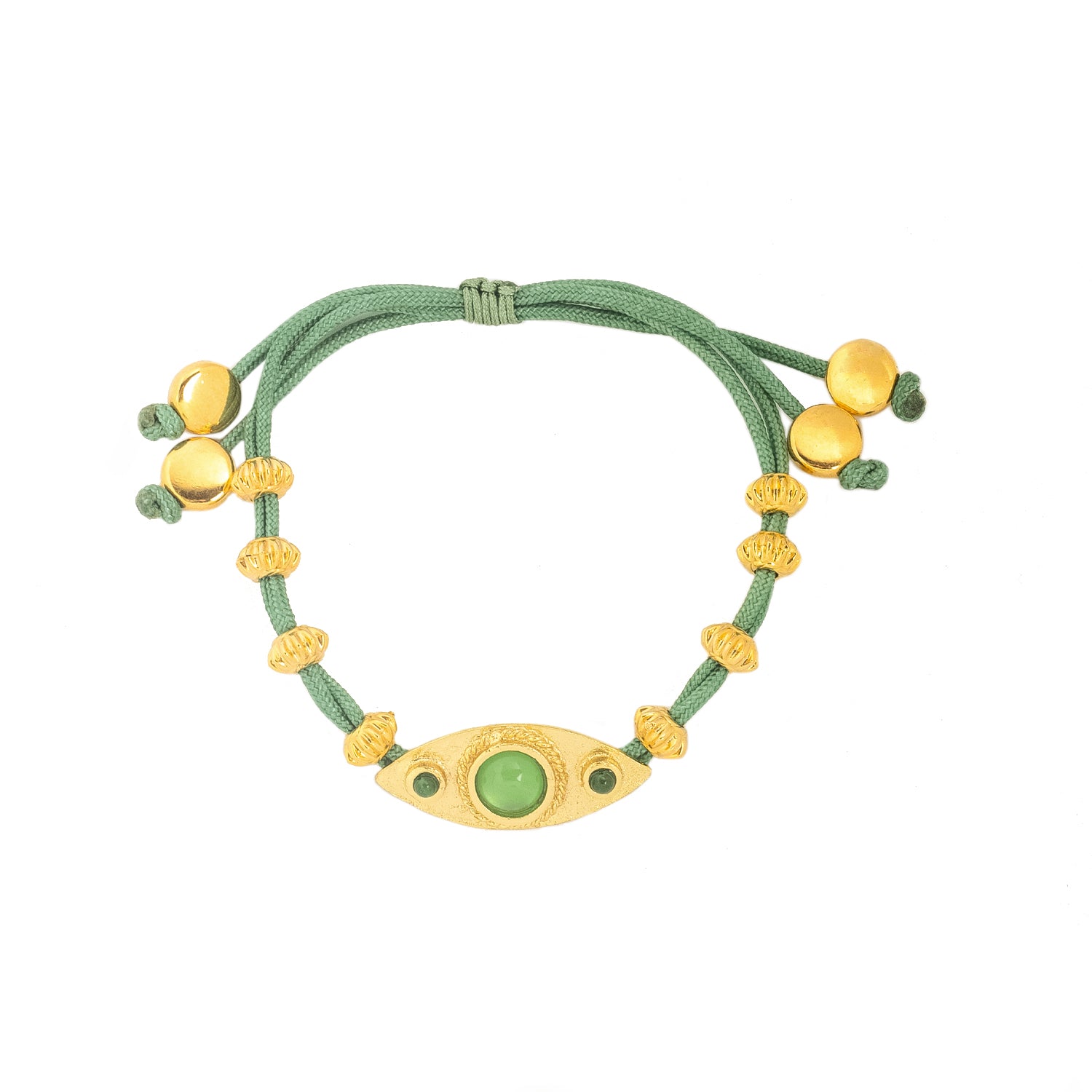 PULSERA ESLABOR VERDE