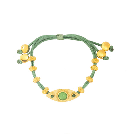 PULSERA ESLABOR VERDE