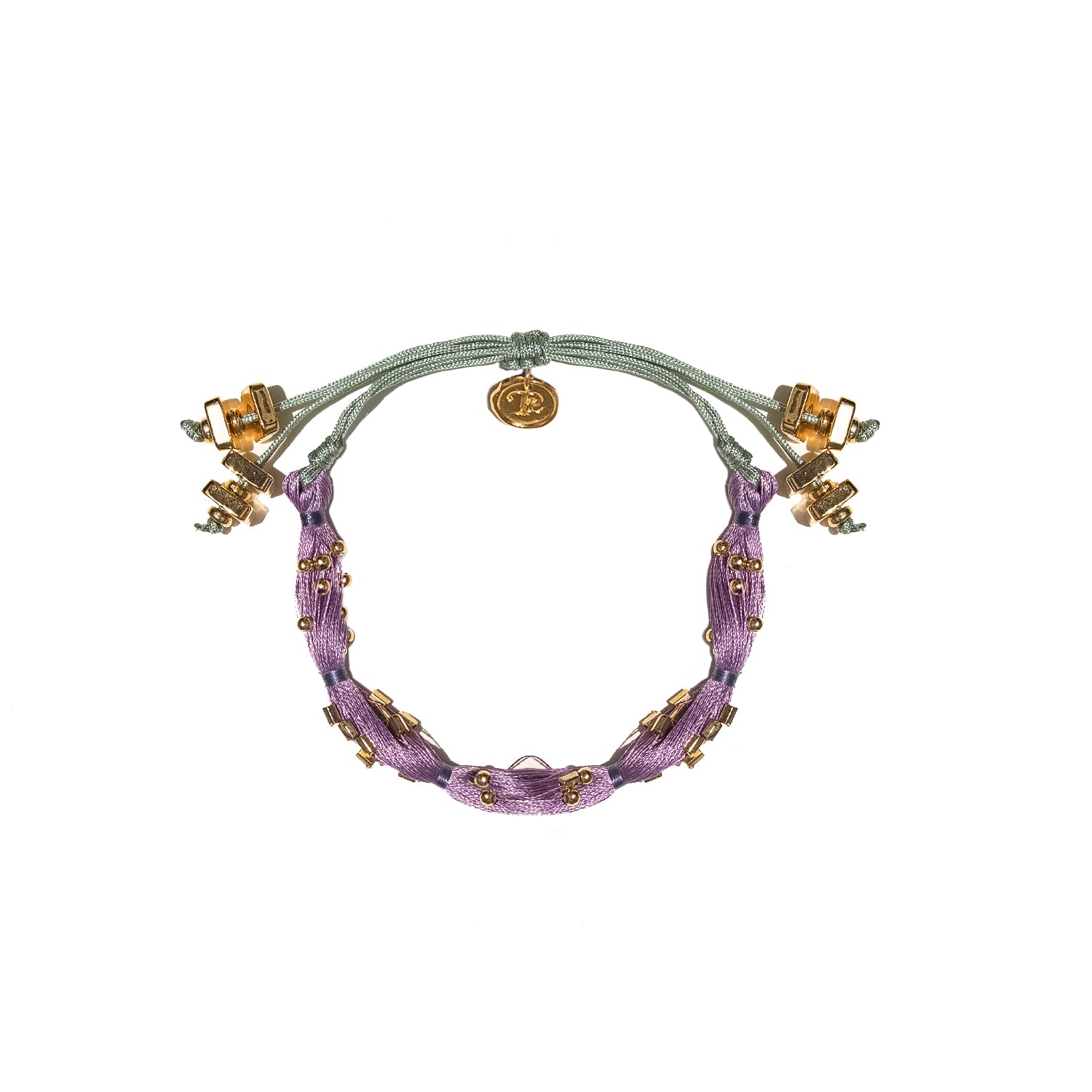 PULSERA SIARA SILK MORADA