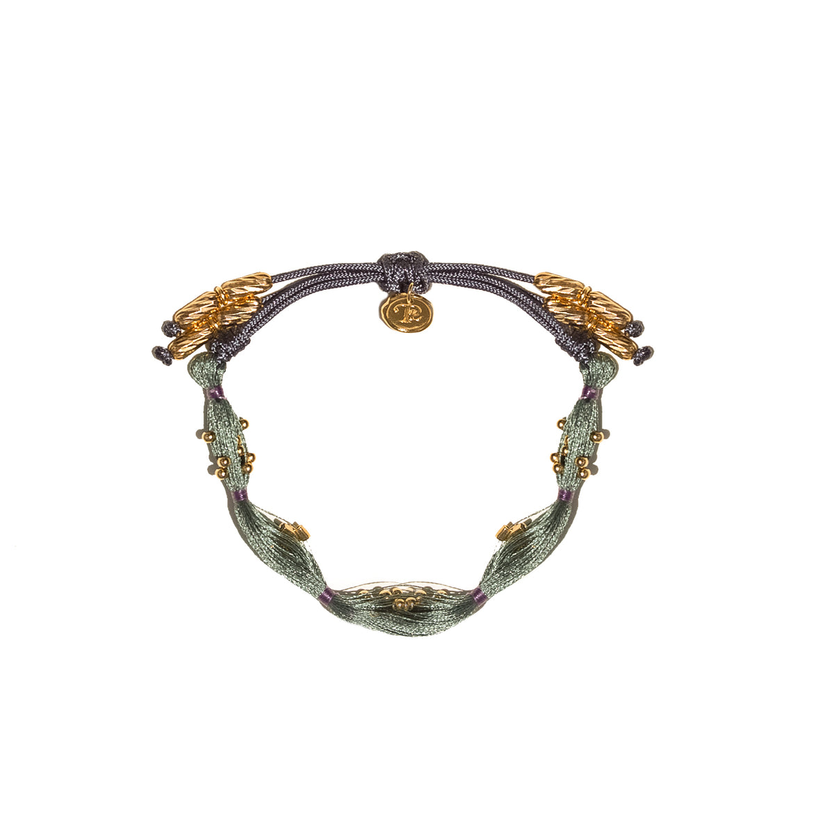 PULSERA SIARA SILK VERDE